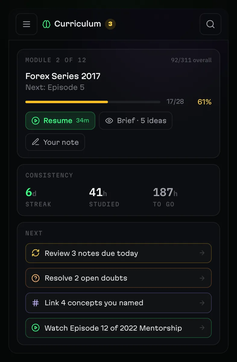 Study with Flowstate: Your lectures, notes and concepts in one place; resume where you stopped.